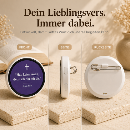 Aniluma™ Bibelvers-Badge