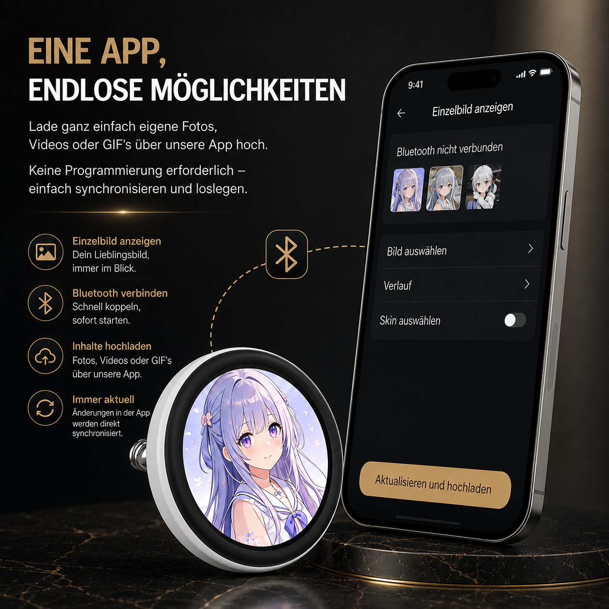 Aniluma™ E-Badge
