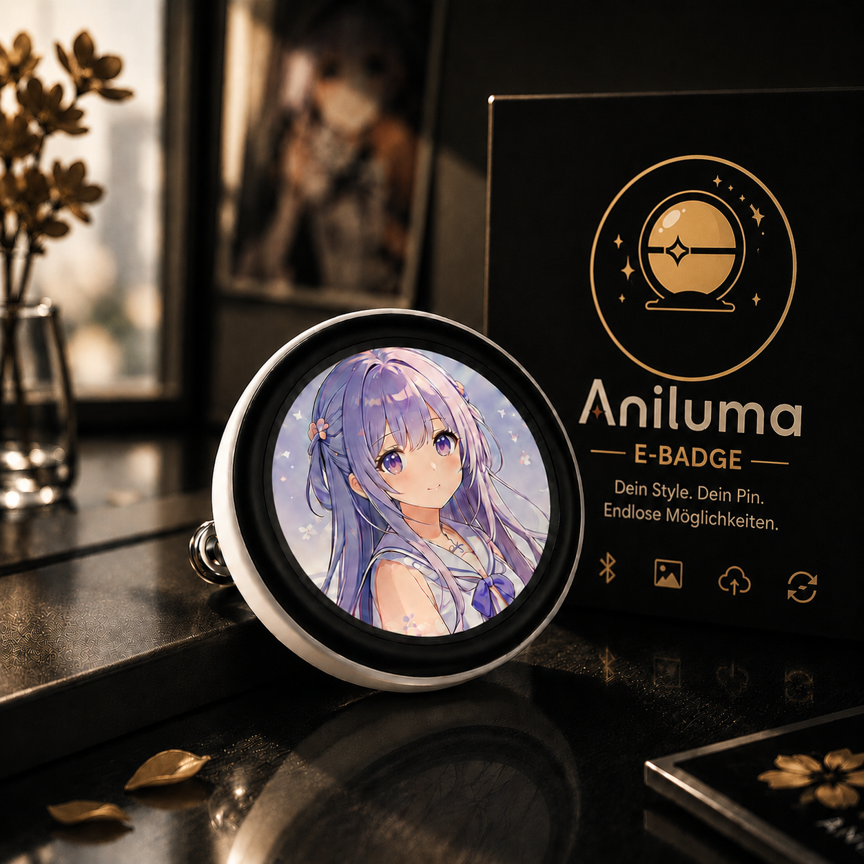 Aniluma™ E-Badge